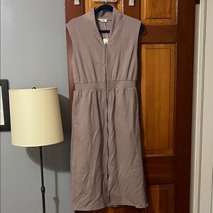 Entro Mauve Midi Dress